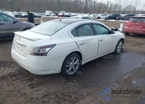 2013 Nissan Maxima 3.5 Sv z USA, uszkodzony, nr VIN 1N4AA5AP1DC829082